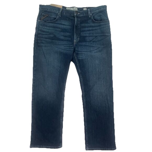 Ariat LegacyMens Jeans 40x30 Blue Denim M4 Relaxed Boot CutStretch Kilroy